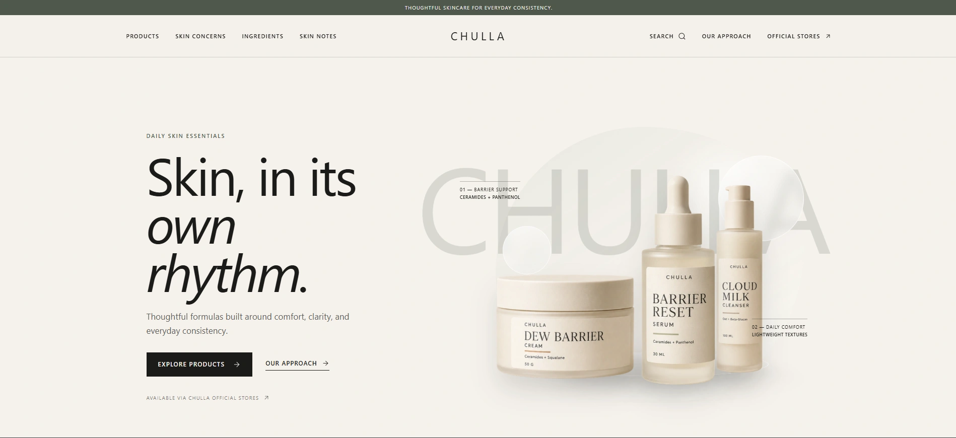 Chulla design preview