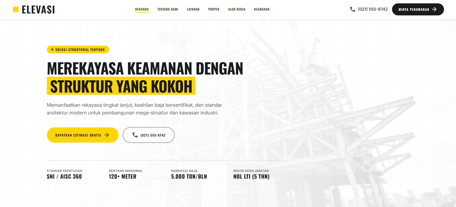 Elevasi design preview