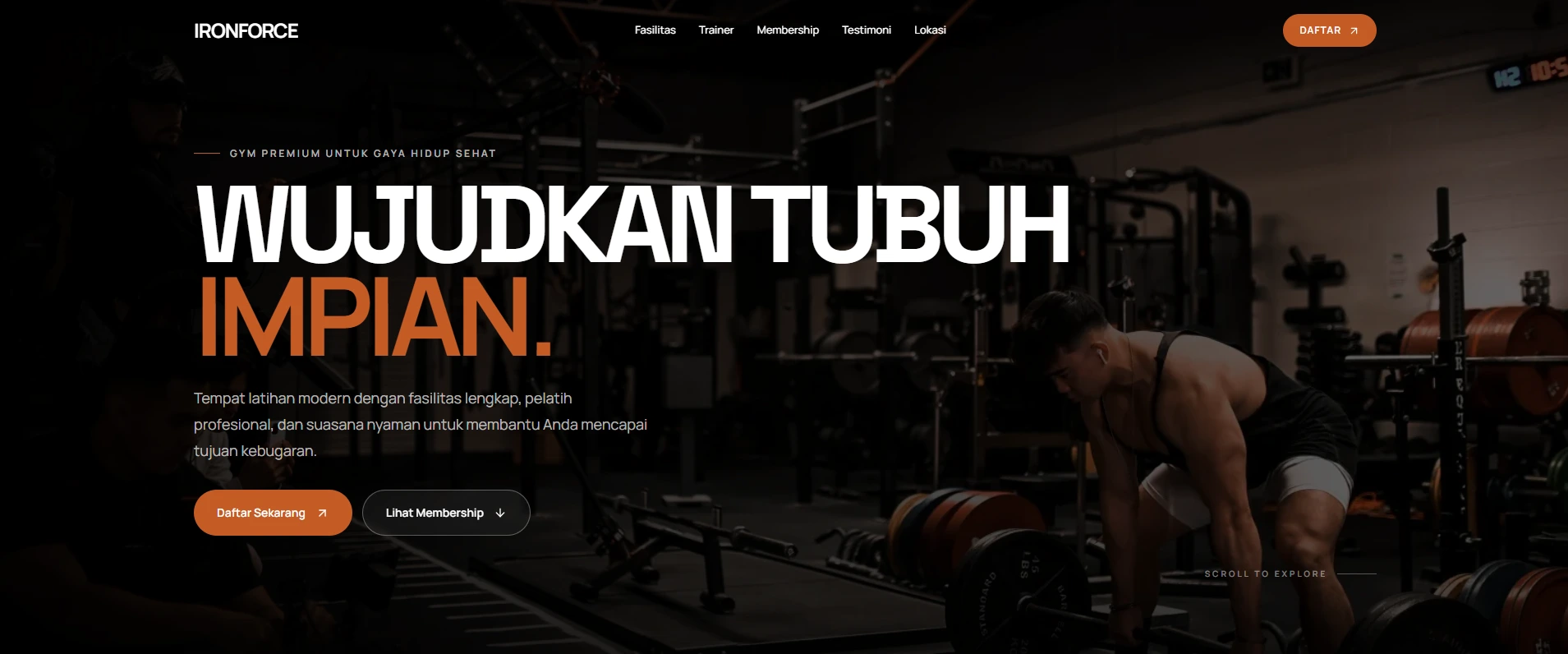IRONFORCE - Best Gym on Jakarta